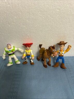 Toy Story figures with horse
